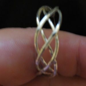 Vine design hoop earrings